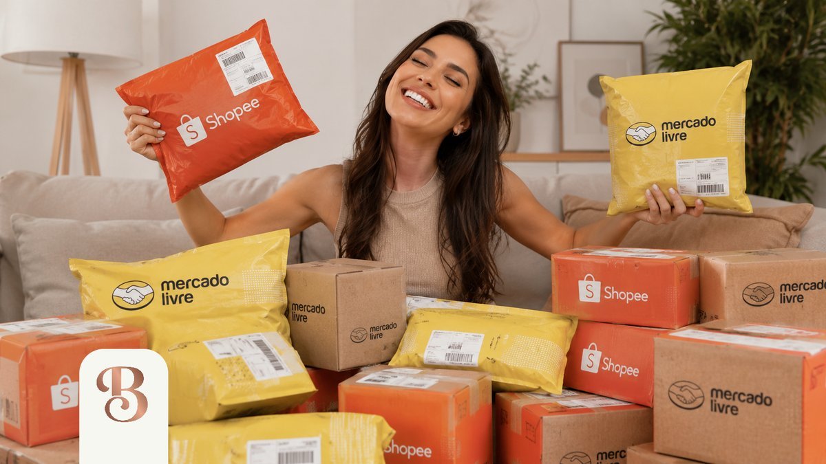Imagem ilustrativa sobre achadinhos do tiktok mercado livre.