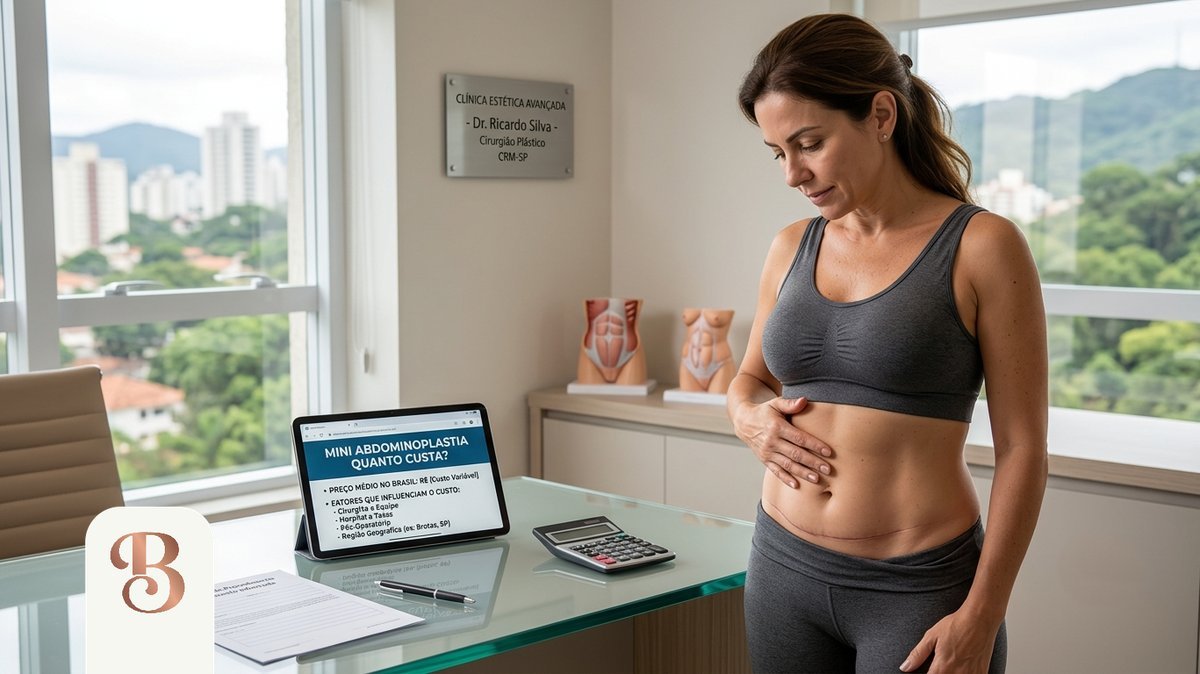 Imagem ilustrativa sobre quanto custa uma mini abdominoplastia.